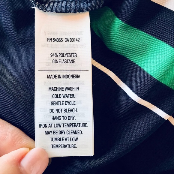 New Nygard navy/jade jumpsuit - Picture 13 of 13